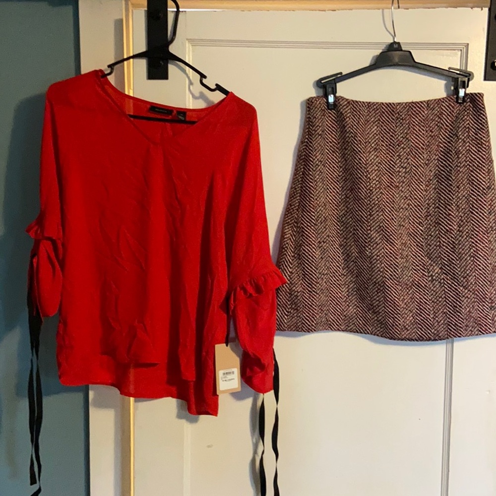 2 pieces LOFT skirt -Halogen skirt  ( Nordstrom)
